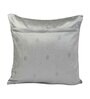 Grey Velvet Solid 16x16 inches Cushion Covers (Pack of 2)