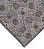 Multicolor Vintage Polyester 3' X 5' Machine Made Carpet
