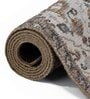 Multicolor Vintage Polyester 4' X 6' Machine Made Carpet