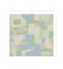 Sage Organic Shapes Vinyl Abstract Self Adhesive Wallpaper (3 ft X 3 ft)