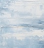 Icy Blue Brushstroke Vinyl Abstract Self Adhesive Wallpaper (3 ft X 3 ft)