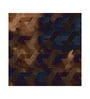 Bronze Hexagon Pattern Vinyl Abstract Self Adhesive Wallpaper (3 ft X 3 ft)