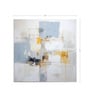 Golden Blue Abstract Vinyl Abstract Self Adhesive Wallpaper (3 ft X 3 ft)