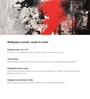 Ink Splash Abstract Vinyl Abstract Self Adhesive Wallpaper (3 ft X 3 ft)