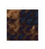 Bronze Hexagon Pattern Vinyl Abstract Self Adhesive Wallpaper (3 ft X 3 ft)