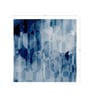 Blue Geometric Circles Vinyl Abstract Self Adhesive Wallpaper (3 ft X 3 ft)