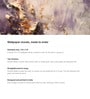 Mauve Stone Abstract Vinyl Abstract Self Adhesive Wallpaper (3 ft X 3 ft)