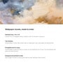 Stormy Cloud Wash Vinyl Abstract Self Adhesive Wallpaper (3 ft X 3 ft)
