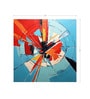 Radiant Burst Abstract Vinyl Abstract Self Adhesive Wallpaper (3 ft X 3 ft)