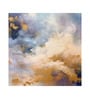 Stormy Cloud Wash Vinyl Abstract Self Adhesive Wallpaper (3 ft X 3 ft)