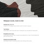 Maroon Scratch Abstract Vinyl Abstract Self Adhesive Wallpaper (3 ft X 3 ft)