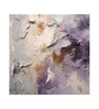 Amethyst Cloud Abstract Vinyl Abstract Self Adhesive Wallpaper (3 ft X 3 ft)