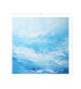 Ocean Sky Gradient Vinyl Abstract Self Adhesive Wallpaper (3 ft X 3 ft)