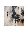 Charcoal Wash Abstract Vinyl Abstract Self Adhesive Wallpaper (3 ft X 3 ft)