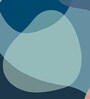 Blue Pebble Abstract Vinyl Abstract Self Adhesive Wallpaper (3 ft X 3 ft)