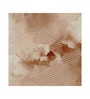 Terracotta Wave Abstract Vinyl Abstract Self Adhesive Wallpaper (3 ft X 3 ft)