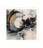 Golden Ring Abstract Vinyl Abstract Self Adhesive Wallpaper (3 ft X 3 ft)
