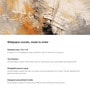 Sandstone Brush Abstract Vinyl Abstract Self Adhesive Wallpaper (3 ft X 3 ft)