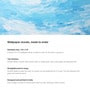 Ocean Sky Gradient Vinyl Abstract Self Adhesive Wallpaper (3 ft X 3 ft)