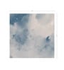 Serene Blue Clouds Vinyl Abstract Self Adhesive Wallpaper (3 ft X 3 ft)