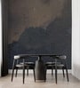 Charcoal Cloud Abstract Vinyl Abstract Self Adhesive Wallpaper (3 ft X 3 ft)