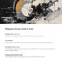 Golden Ring Abstract Vinyl Abstract Self Adhesive Wallpaper (3 ft X 3 ft)