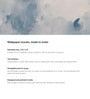 Serene Blue Clouds Vinyl Abstract Self Adhesive Wallpaper (3 ft X 3 ft)