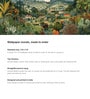 Terraced Hillside Village Vinyl Botanical Self Adhesive Wallpaper (3 ft X 3 ft)
