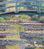 Japanese Bridge Pond Vinyl Botanical Self Adhesive Wallpaper (3 ft X 3 ft)