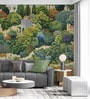 Castle Garden Vista Vinyl Botanical Self Adhesive Wallpaper (3 ft X 3 ft)