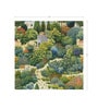 Castle Garden Vista Vinyl Botanical Self Adhesive Wallpaper (3 ft X 3 ft)