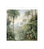Riverside Forest Path Vinyl Botanical Self Adhesive Wallpaper (3 ft X 3 ft)