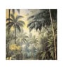 Savanna Palm Lakeside Vinyl Botanical Self Adhesive Wallpaper (3 ft X 3 ft)