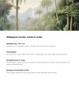 Riverside Forest Path Vinyl Botanical Self Adhesive Wallpaper (3 ft X 3 ft)