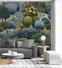 Secret Garden Archway Vinyl Botanical Self Adhesive Wallpaper (3 ft X 3 ft)