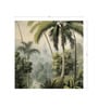Serene Palm Lakeview Vinyl Botanical Self Adhesive Wallpaper (3 ft X 3 ft)
