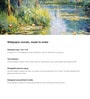 Golden Lily Pond Vinyl Decorative Self Adhesive Wallpaper (3 ft X 3 ft)