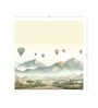 Adventure Teepee Camp Vinyl Decorative Self Adhesive Wallpaper (3 ft X 3 ft)