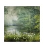 Emerald Textured Wall Vinyl Decorative Self Adhesive Wallpaper (3 ft X 3 ft)