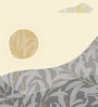 Golden Sun Mountains Vinyl Decorative Self Adhesive Wallpaper (3 ft X 3 ft)