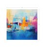Regatta Sailboat Abstract Vinyl Decorative Self Adhesive Wallpaper (3 ft X 3 ft)