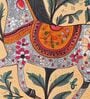Vintage Folk Tapestry Vinyl Decorative Self Adhesive Wallpaper (3 ft X 3 ft)