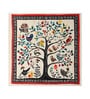 Songbird Tree Motif Vinyl Decorative Self Adhesive Wallpaper (3 ft X 3 ft)