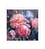 Classic Peony Bouquet Vinyl Floral Self Adhesive Wallpaper (3 ft X 3 ft)