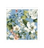 White Blossom Blue Sky Vinyl Floral Self Adhesive Wallpaper (3 ft X 3 ft)