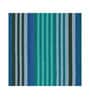 Teal Vertical Stripes Vinyl Geometric Self Adhesive Wallpaper (3 ft X 3 ft)