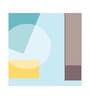 Dune Circle Geometry Vinyl Geometric Self Adhesive Wallpaper (3 ft X 3 ft)
