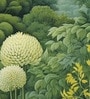 Verdant Leaf Garden Vinyl Landscape Self Adhesive Wallpaper (3 ft X 3 ft)