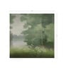 Sage Green Texture Vinyl Landscape Self Adhesive Wallpaper (3 ft X 3 ft)