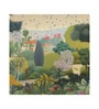 Whimsical Village Grove Vinyl Landscape Self Adhesive Wallpaper (3 ft X 3 ft)